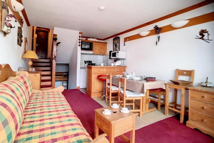 Résidence Cote Brune - Studio duplex lumineux · Départ et retour ski aux pieds · Balcon MAE-1704