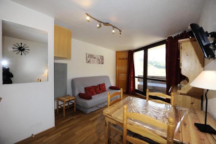 Résidence Grande Masse - Studio confortable · Départ et retour skis aux pieds · Balcon MAE-2814
