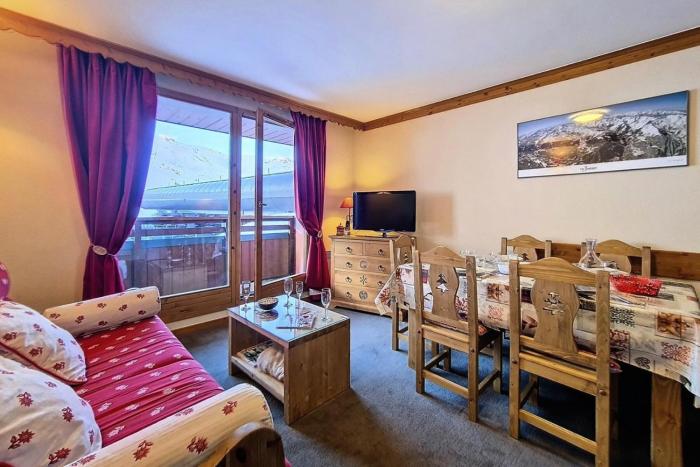 Résidence Valmonts A - Appartement spacieux · Pied des pistes · Balcon MAE-9221