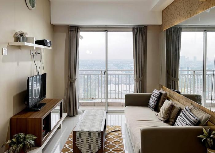 Cozy 2BR Apt Trivium Cikarang with Pool, Gym, WiFi by 2ndHome