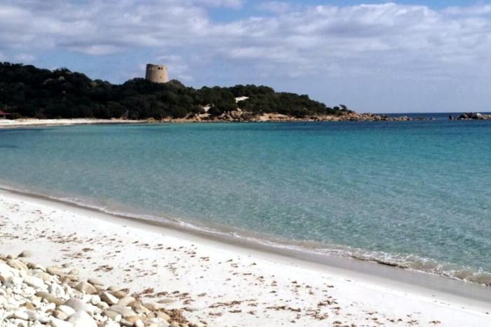 Cala Pira Sunset Villa on the beach