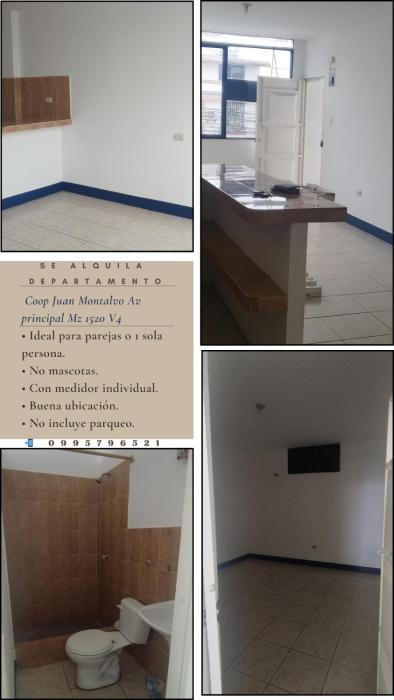 SE ALQUILA DEPARTAMENTO Juan Montalvo