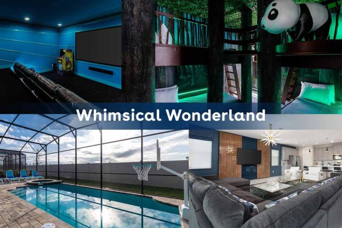 Villa Near Disney with Treehouse BR, Theater & Arcade