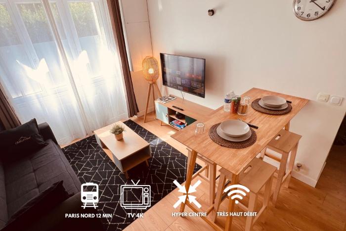 Enghien T2 Coeur de ville 12 mn de Paris