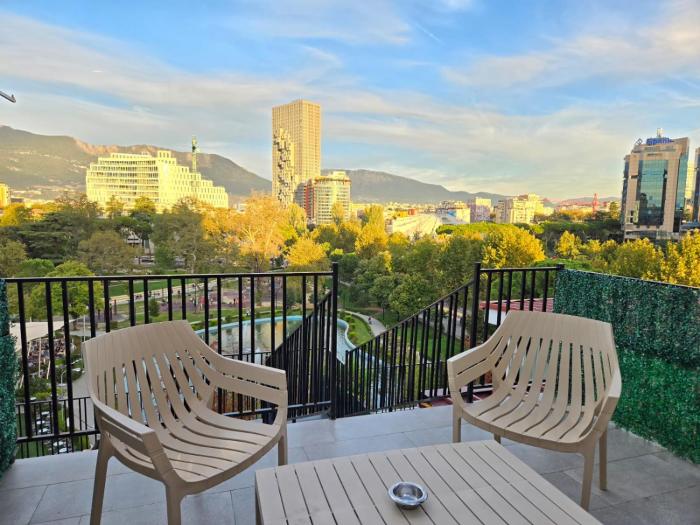 Tirana City Center Penthouse Oasis