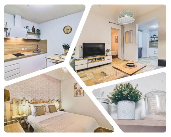 LE PTIT HONORE - Appartement 2 pers - Centre Cosy WiFi Clim Garage