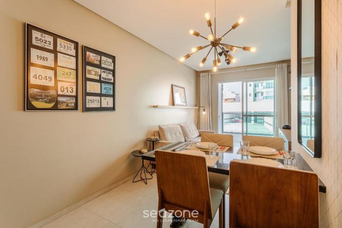 Apto Charmoso a apenas 450m da Praia EMM0202