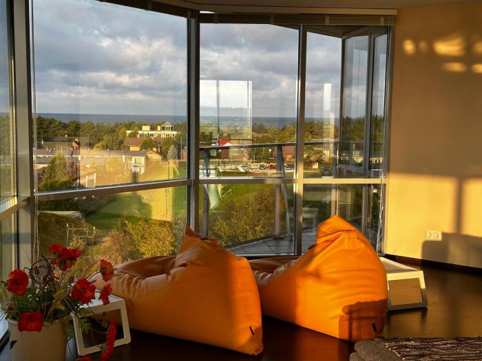 Išskirtiniai apartamentai su vaizdu į jūrą