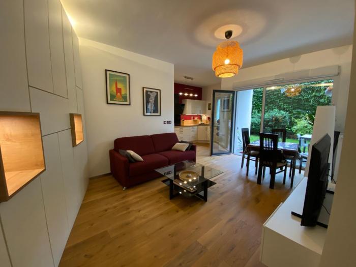 Strasbourg 3 pièces "Vue sur le jardin"