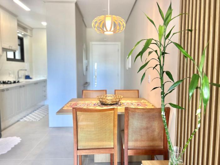 Lindo Apartamento! 100m da Praia Grande! EC01I