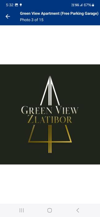 Green View Apartment with free garage parking