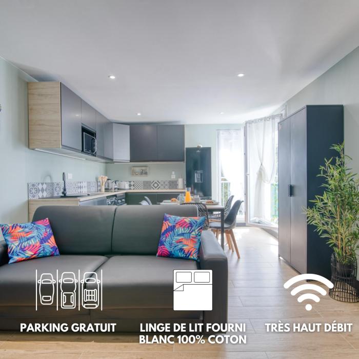 First flight Colomiers - à 8 mn de laéroport- Proche Airbus - 6 voyageurs