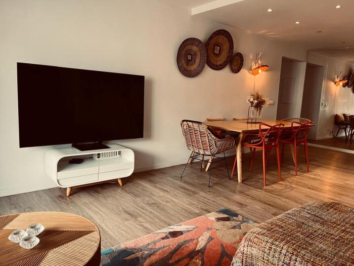 T3 pièces lumineux à à 1 min de la plage Quartier Palm Beach Cannes