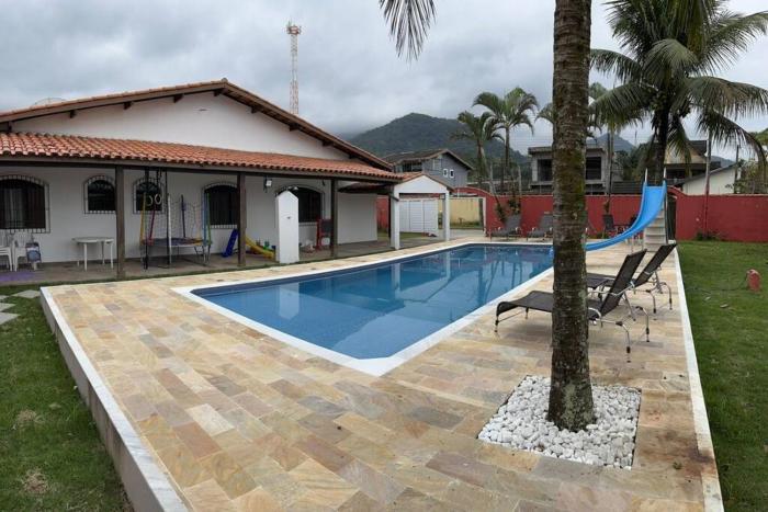Casa Massaguaçu ampla com Piscina, lazer e ar condicionado perto praia