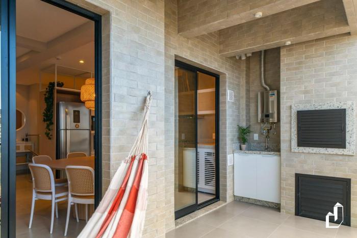 Apartamento para 05 pessoas com vista para o mar