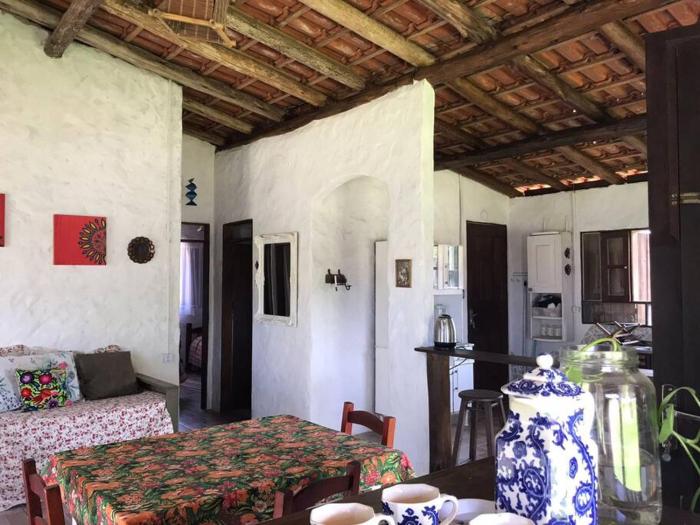 Casa alegre frente a las dunas