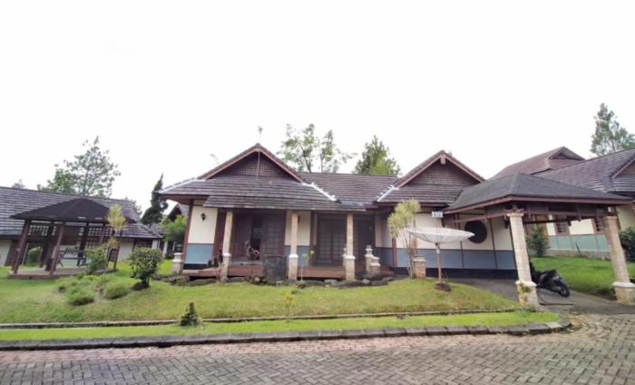 Villa 3 kamar puncak bogor at kota bunga konsep osaka japan