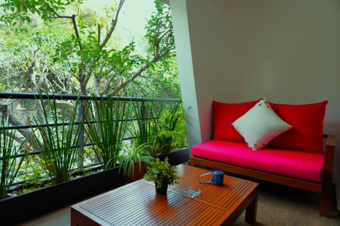 Loft con balcón en Roma Norte