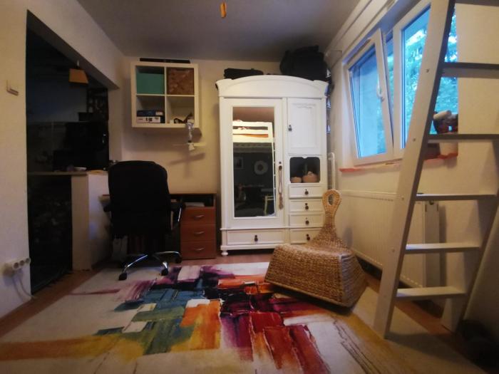 Chique one-room apartment designed for 4