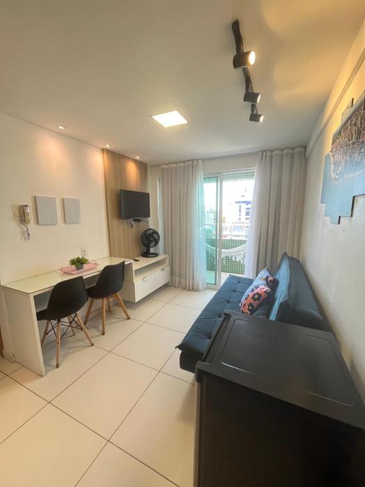 Israel Flat com vista para o mar na orla de Tambaú