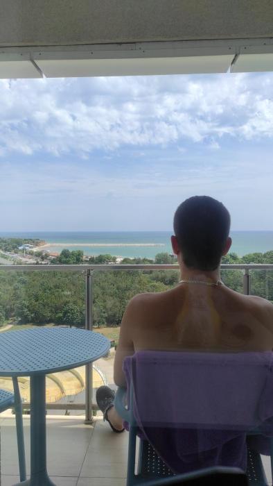 Blooming by the Sea - camere cu vedere frontală spre mare