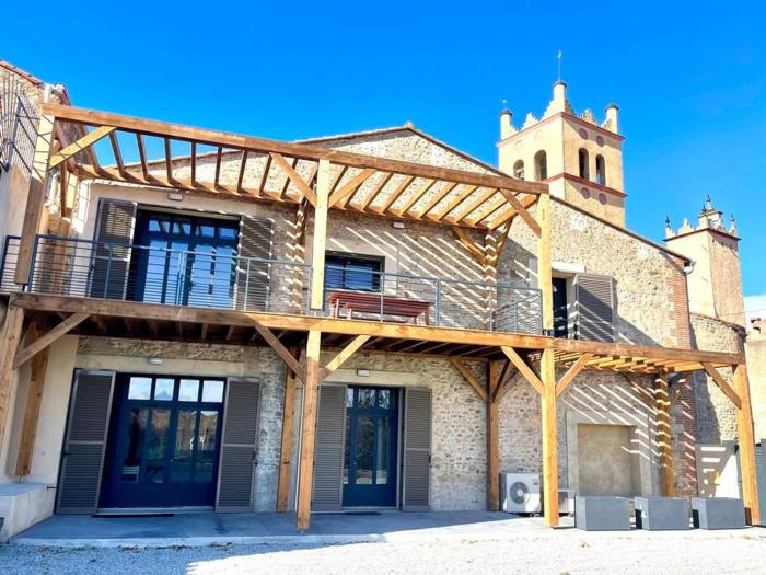 Les Clochers, maison 3 étoiles, terrasse, mer et montagne