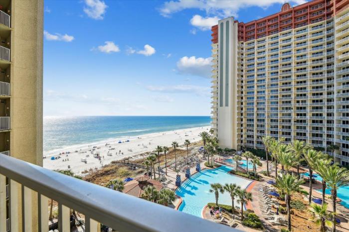 Shores of Panama 726 - 1BdBunks, Sleeps 6, Sunset View! Reserved Parking Space! Free Fun! condo