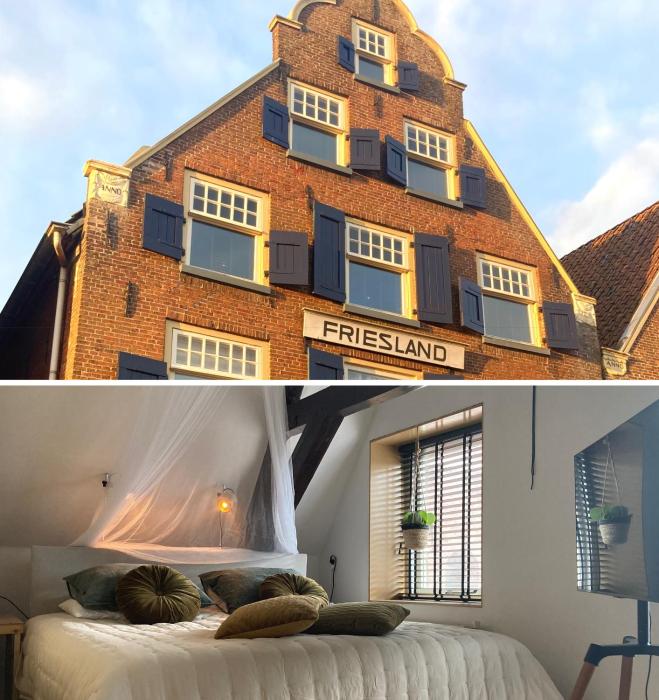 Vintage appartement in Pakhuis Friesland in centrum