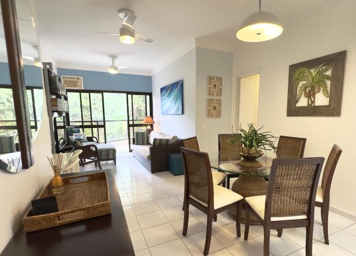 APTO 6 - COND BEIRA-MAR, 3 dorm, 2 suítes, Ar-Cond, Wi-Fi, 2 Garagens, Piscina