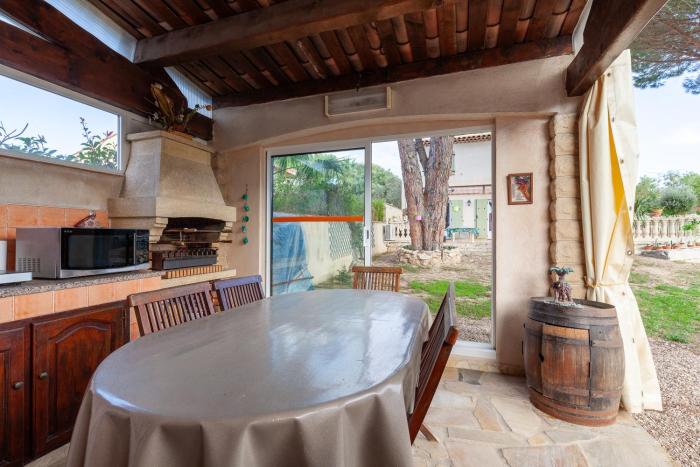 Appart Côte bleue avec jardin