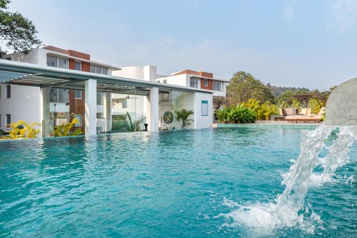 El Arbol by The Blue Kite with Rooftop Pool, Kitchen, Wifi, Security,10 Mins to Candolim Beach & 5 mins to Casino