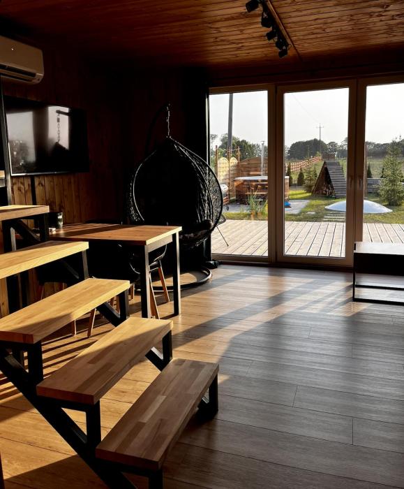 Laski Lake Mazury - domek z balią blisko jeziora