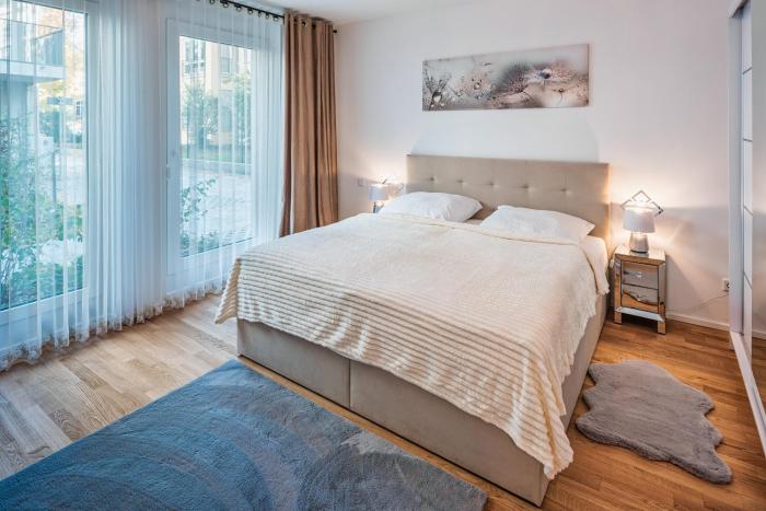 Apartment am Großen Garten - Terrasse & Parkplatz -8 Personen