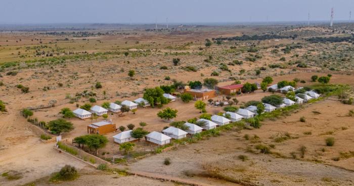 Jaisalmer Winds Desert Camp with Pool