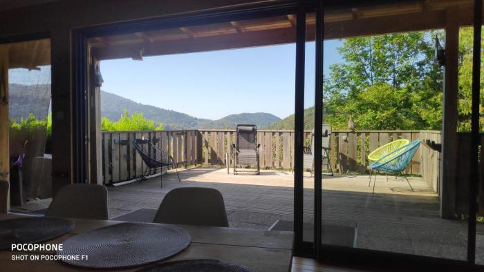 Chalet avec vue sur la vallée