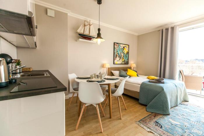 Uroczy Apartament z Parkingiem Sopot