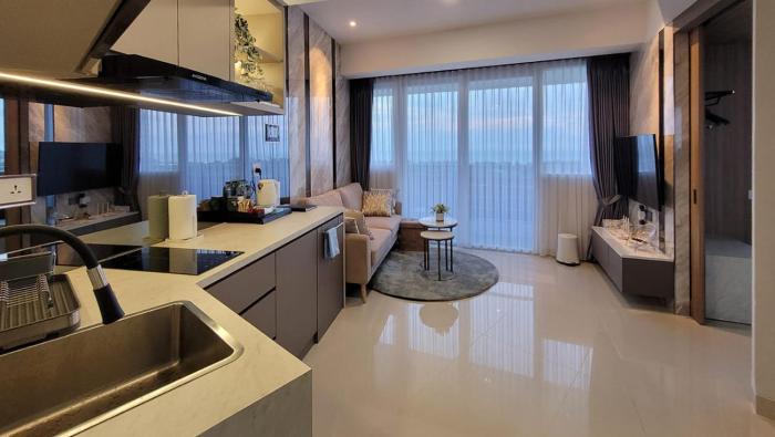 Apartment Nuvasa Bay Nongsa, Kalani 1BR 8th, Sea & Golf View, Batam