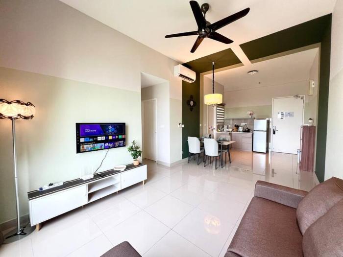 Amber Cove Cuti Melaka 2BR-6pax-SmartTV-1Park