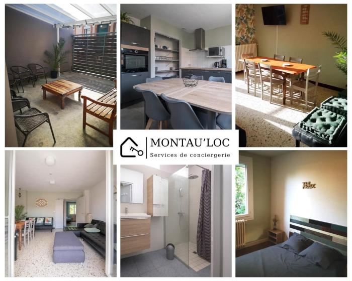 La cahute, appartement T2 avec jardin ou appartement familial T6