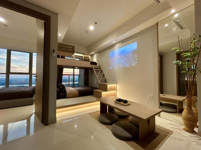 Gold Coast PIK Japandi Sunset Modern Living by stay with E