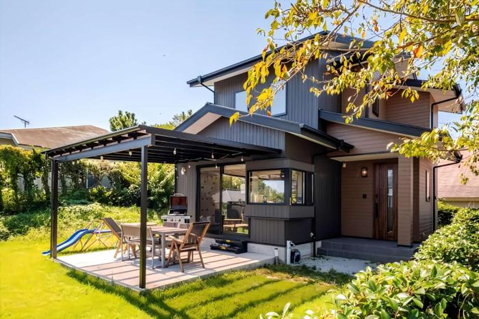 屋根付き屋外ガス式BBQ ぐらんぱる公園シャボテン動物公園絶好立地貸別荘stella 星空眺望 遊具 ホームシアター 大画面任天堂スイッチ