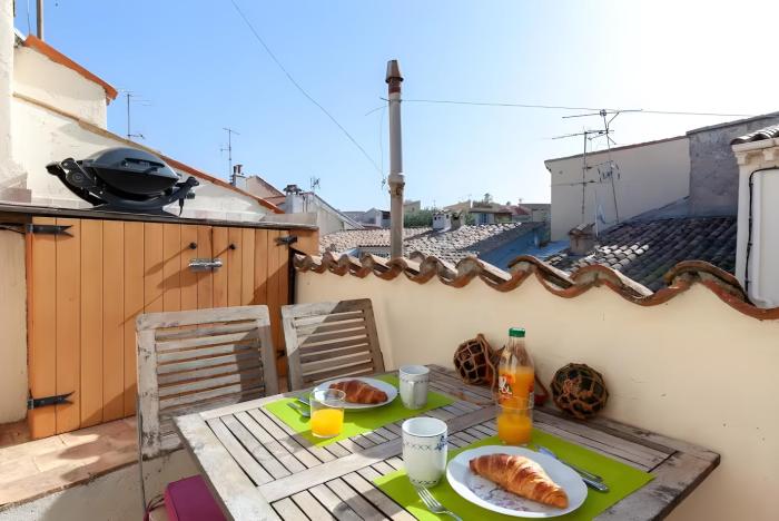 "Maison de pêcheur avec terrasse"