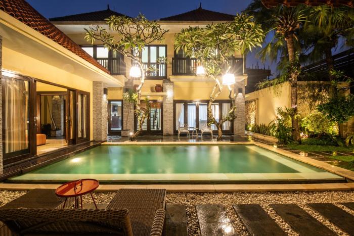 6-BR Private Pool Samudra Villa Tiga Umalas 10min to Canggu Beach