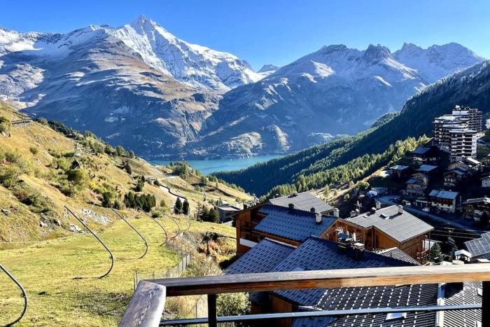 Tignes, ski aux pieds, vue dexception, 1 chambre