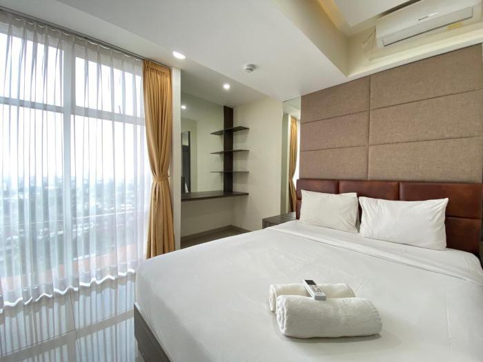 Comfy 3BR at Grand Asia Afrika Bandung Apartment By Travelio