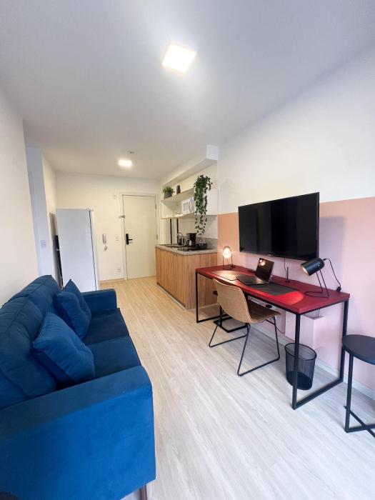 Apartamento Aconchegante 1 Dormitório a 250m do metrô - Liberdade, São Paulo