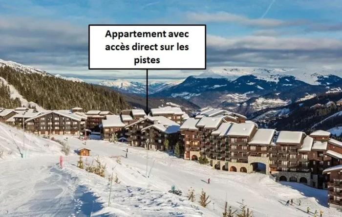 Studio cosy à Méribel Mottaret - 27 m² avec balcon