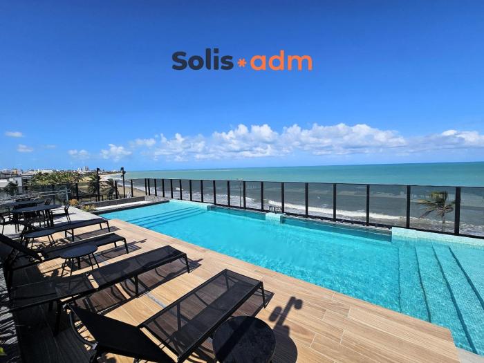 Flat Beira-Mar no Beach Haus