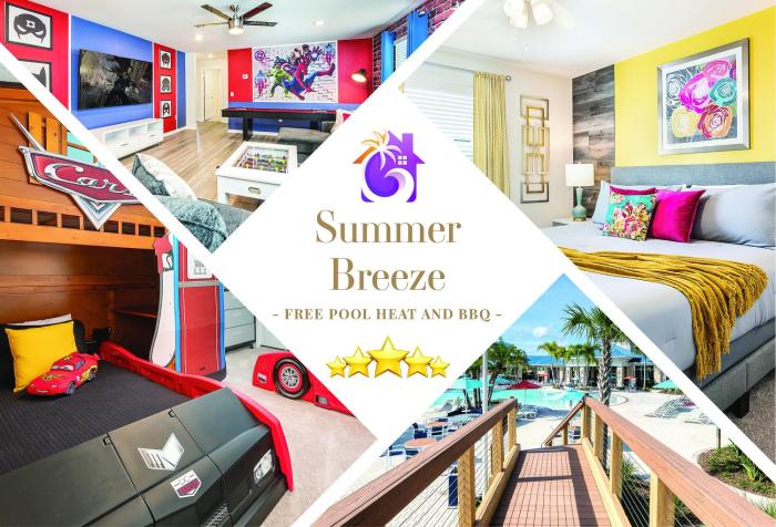 Summer Breeze - Arcade, Game Room, FREE Pool Heat