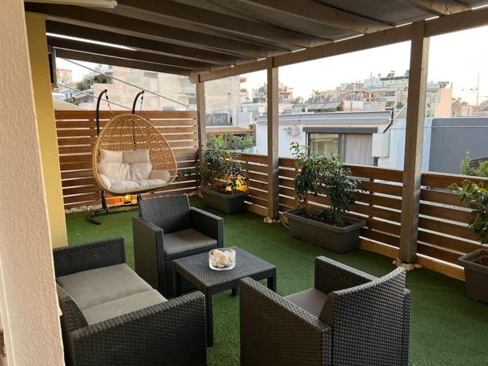 The Condo Spacious terrace Acropolis Views